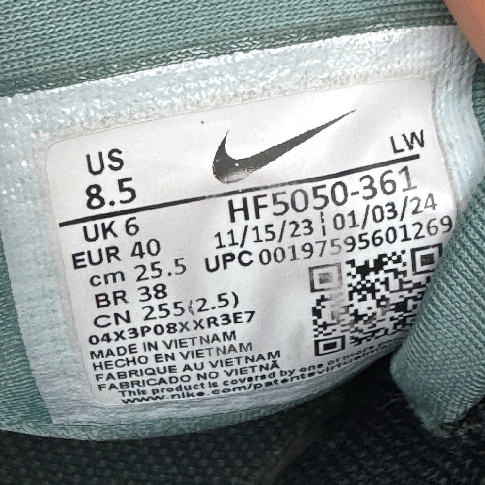 Size 8.5 - Nike V2K Run Bicoastal Vintage Green‎ W - Picture 10 of 13